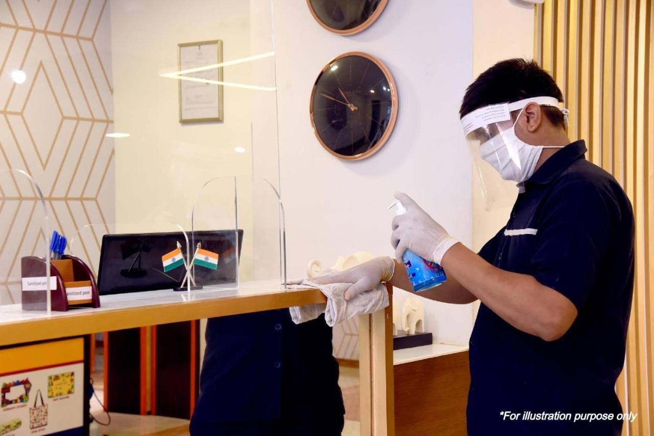 Oyo Hotel Ss Grand 勒克瑙 外观 照片